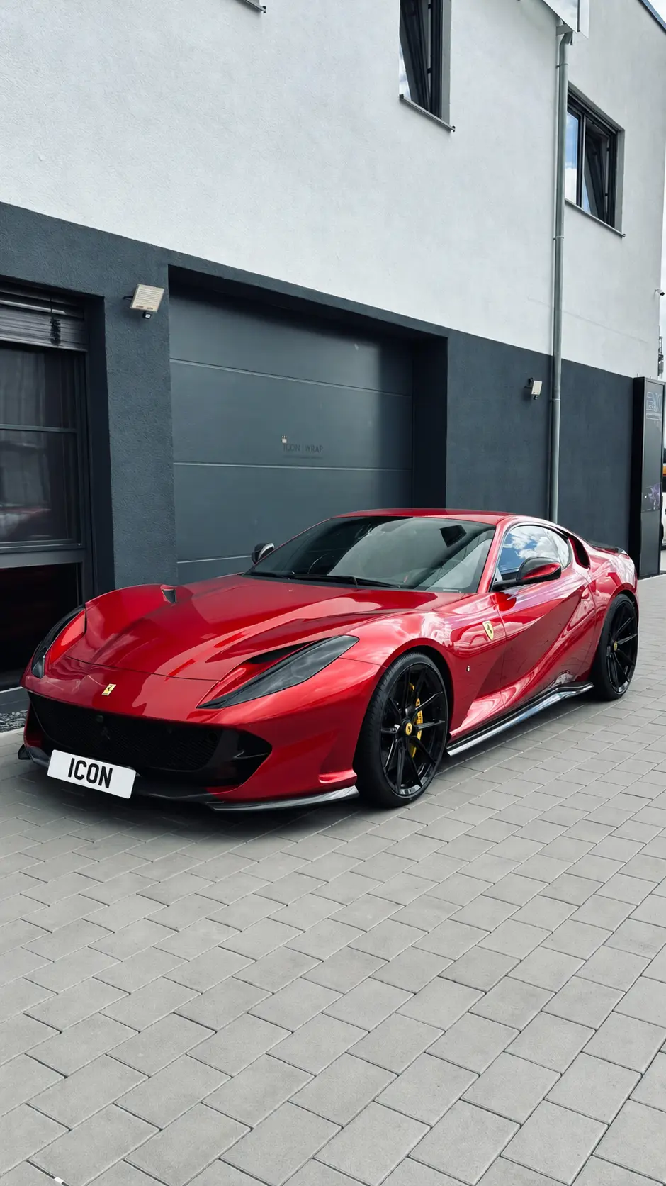 ICONCARWRAP Ferrari Projekt