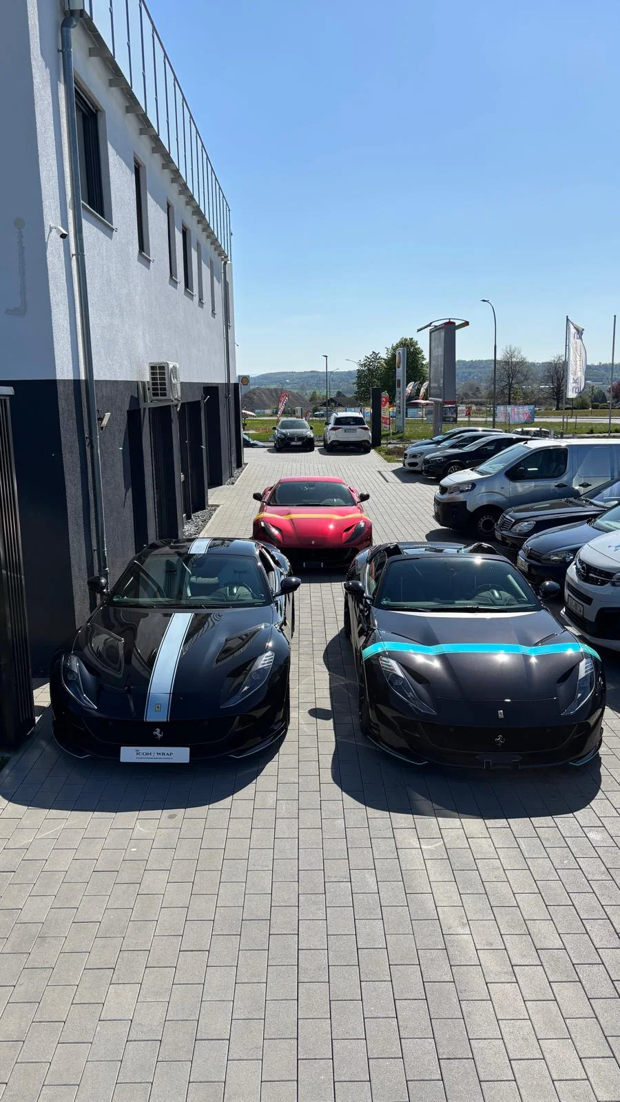 ICONCARWRAP Ferrari Projekte